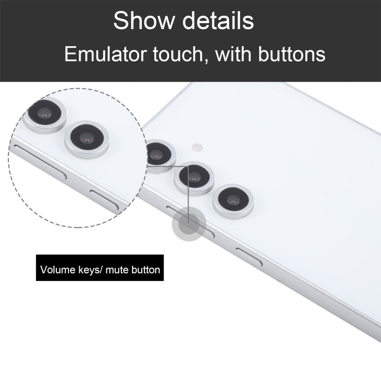 For Samsung Galaxy S24 FE 5G Black Screen Non-Working Fake Dummy Display Model (White) - For Galaxy by PMC Jewellery | Online Shopping South Africa | PMC Jewellery | Buy Now Pay Later Mobicred