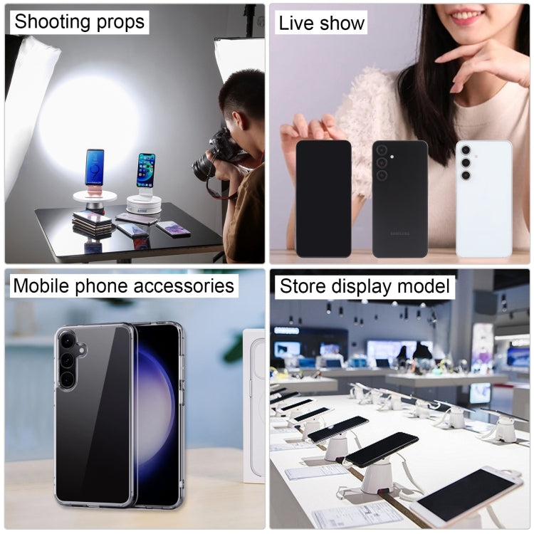 For Samsung Galaxy S24 FE 5G Black Screen Non-Working Fake Dummy Display Model (White) - For Galaxy by PMC Jewellery | Online Shopping South Africa | PMC Jewellery | Buy Now Pay Later Mobicred