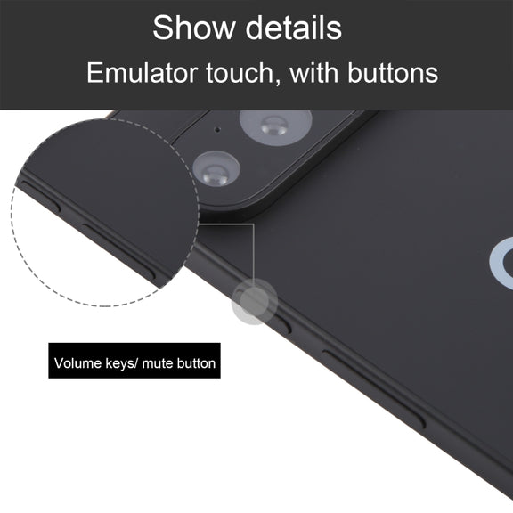 For Google Pixel 9 Pro XL Black Screen Non-Working Fake Dummy Display Model (Obsidian)