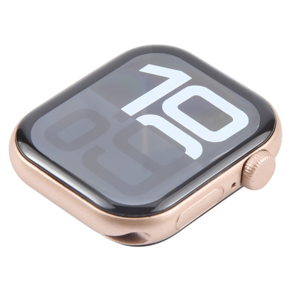 For Apple Watch Series 10 42mm Color Screen Non-Working Fake Dummy Display Model, For Photographing Watch-strap, No Watchband (Rose Gold)