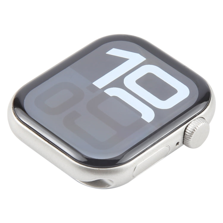 For Apple Watch Series 10 42mm Color Screen Non-Working Fake Dummy Display Model, For Photographing Watch-strap, No Watchband (Silver)