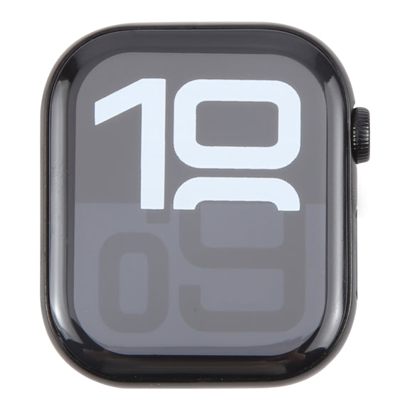 For Apple Watch Series 10 46mm Color Screen Non-Working Fake Dummy Display Model, For Photographing Watch-strap, No Watchband (Black)