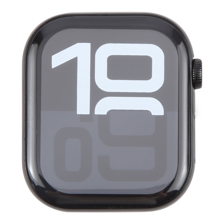 For Apple Watch Series 10 46mm Color Screen Non-Working Fake Dummy Display Model, For Photographing Watch-strap, No Watchband (Black)