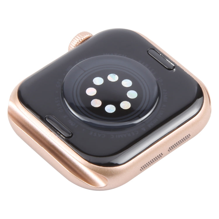 For Apple Watch Series 10 46mm Color Screen Non-Working Fake Dummy Display Model, For Photographing Watch-strap, No Watchband (Rose Gold)