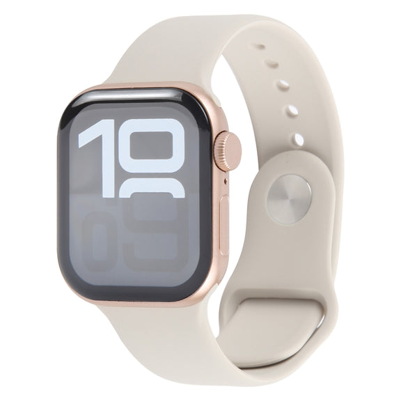 For Apple Watch Series 10 46mm Color Screen Non-Working Fake Dummy Display Model (Rose Gold)