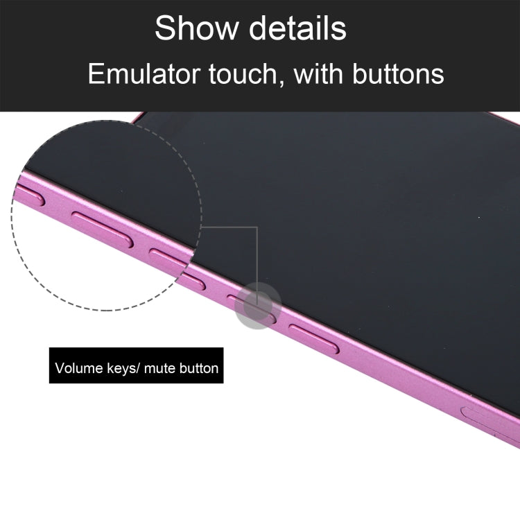 For iPhone 16 Plus Black Screen Non-Working Fake Dummy Display Model (Pink) - free shipping - PMC TechLife - Order now!