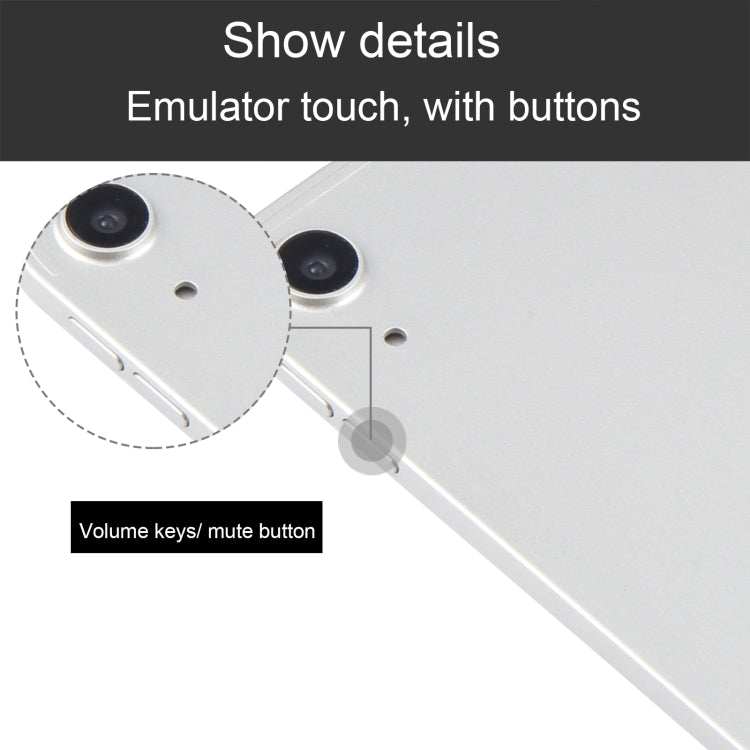 For iPad Air 11 2024 Black Screen Non-Working Fake Dummy Display Model (Silver)