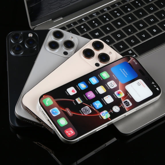 For iPhone 16 Pro Max Color Screen Non-Working Fake Dummy Display Model (Black)