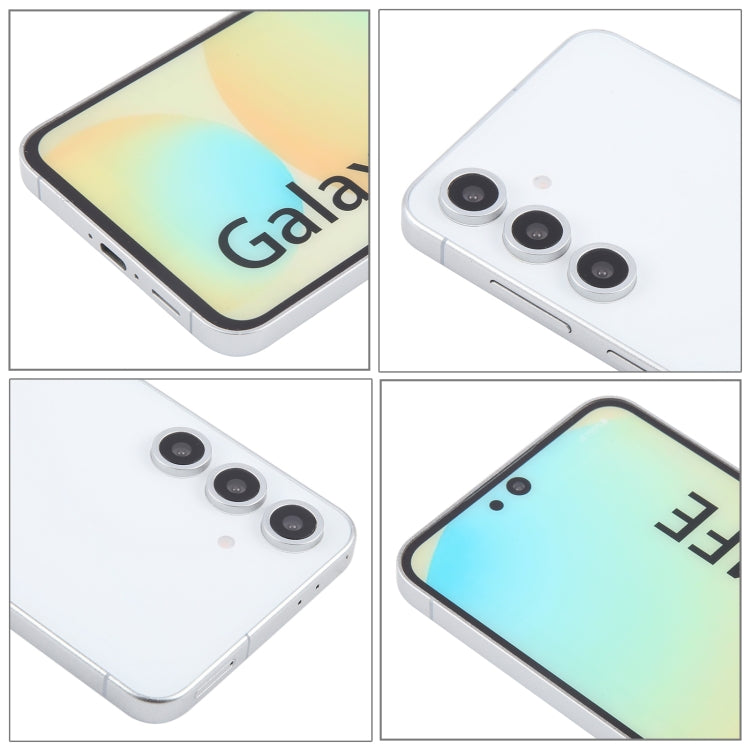 For Samsung Galaxy S24 FE 5G Color Screen Non-Working Fake Dummy Display Model (White) - For Galaxy by PMC TechLife | Online Shopping South Africa | PMC TechLife | Buy Now Pay Later Mobicred