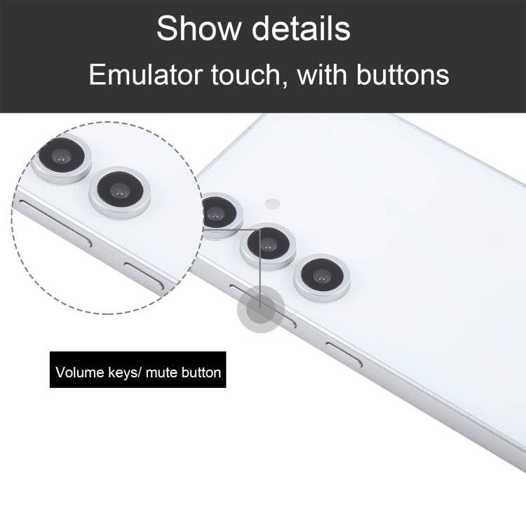 For Samsung Galaxy S24 FE 5G Color Screen Non-Working Fake Dummy Display Model (White) - For Galaxy by PMC TechLife | Online Shopping South Africa | PMC TechLife | Buy Now Pay Later Mobicred