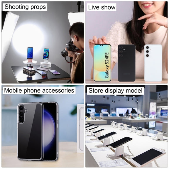For Samsung Galaxy S24 FE 5G Color Screen Non-Working Fake Dummy Display Model (Mint)