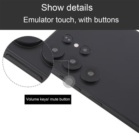 For Samsung Galaxy S25 Ultra 5G Black Screen Non-Working Fake Dummy Display Model (Black)