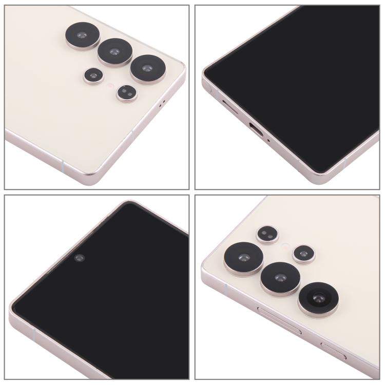 For Samsung Galaxy S25 Ultra 5G Black Screen Non-Working Fake Dummy Display Model (Gold) - For Galaxy by PMC Jewellery | Online Shopping South Africa | PMC Jewellery | Buy Now Pay Later Mobicred