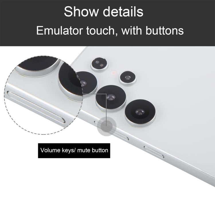 For Samsung Galaxy S25 Ultra 5G Black Screen Non-Working Fake Dummy Display Model (Silver) - For Galaxy by PMC Jewellery | Online Shopping South Africa | PMC Jewellery | Buy Now Pay Later Mobicred