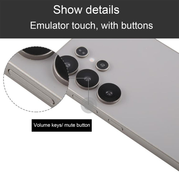 For Samsung Galaxy S25 Ultra 5G Black Screen Non-Working Fake Dummy Display Model (Grey)