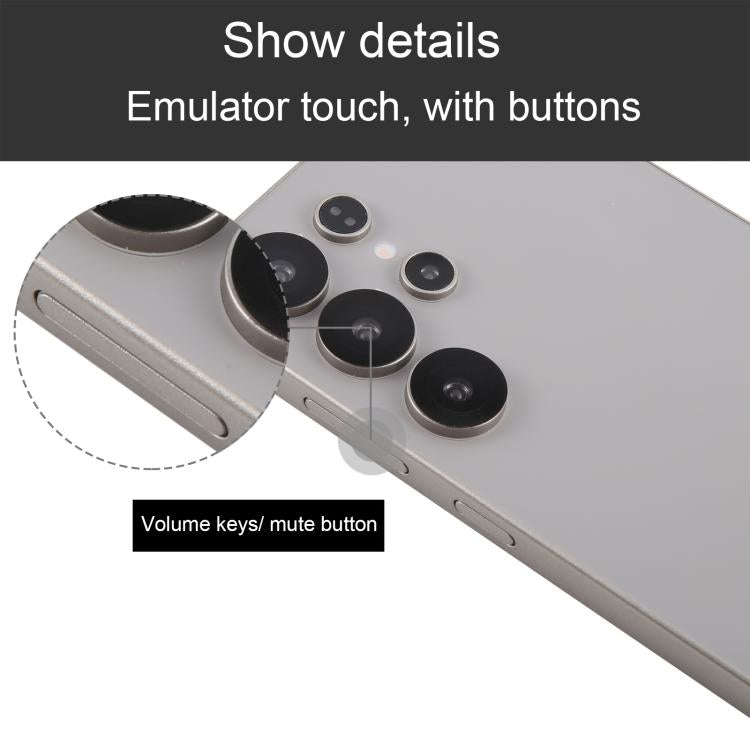 For Samsung Galaxy S25 Ultra 5G Black Screen Non-Working Fake Dummy Display Model (Grey)