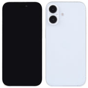 For iPhone 16 Black Screen Non-Working Fake Dummy Display Model (White)