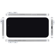 For iPhone 16 Black Screen Non-Working Fake Dummy Display Model (White)