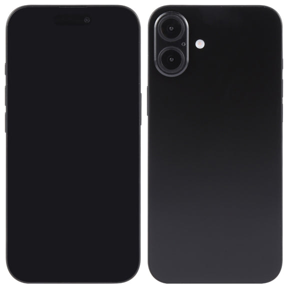 For iPhone 16 Plus Black Screen Non-Working Fake Dummy Display Model (Black)