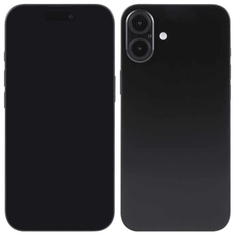 For iPhone 16 Plus Black Screen Non-Working Fake Dummy Display Model (Black)