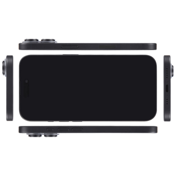 For iPhone 16 Plus Black Screen Non-Working Fake Dummy Display Model (Black)