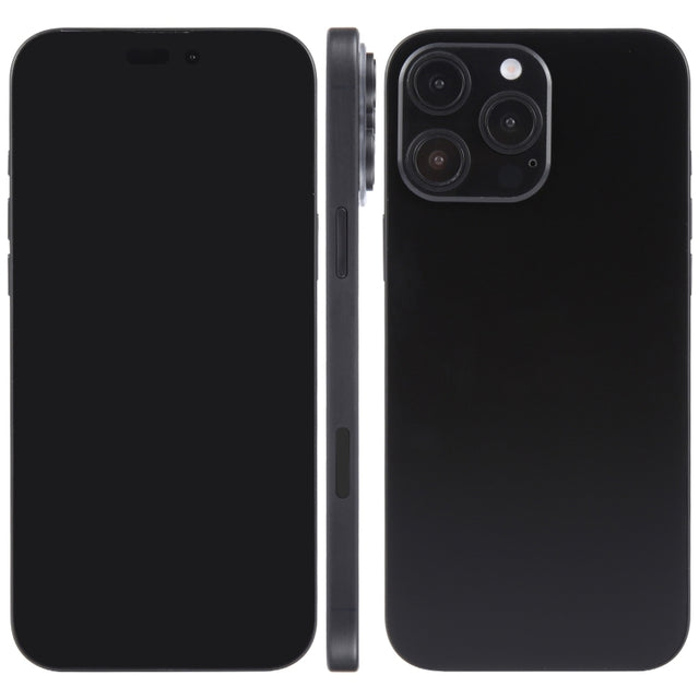 For iPhone 16 Pro Max Black Screen Non-Working Fake Dummy Display Model (Black)