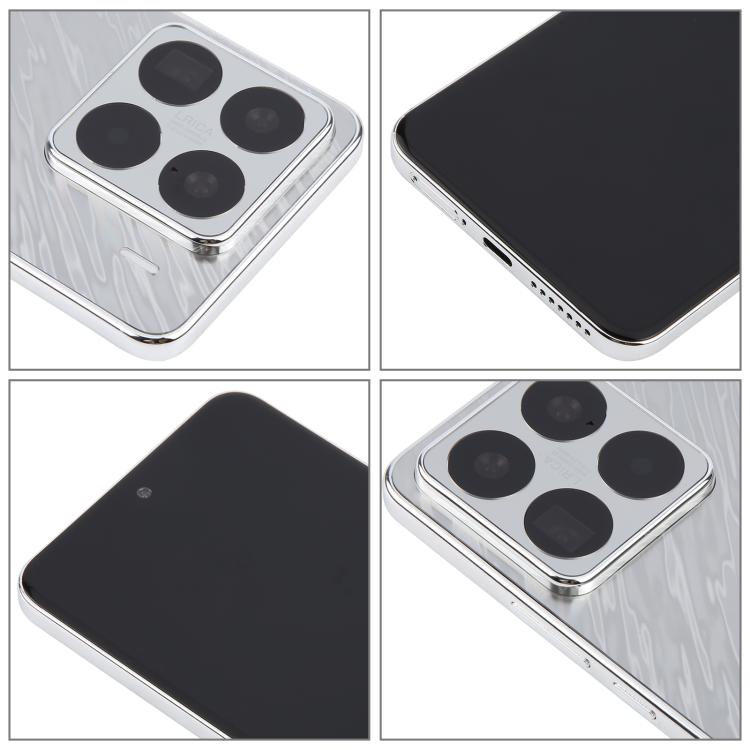 For Xiaomi 15 Pro Black Screen Non-Working Fake Dummy Display Model (Silver)