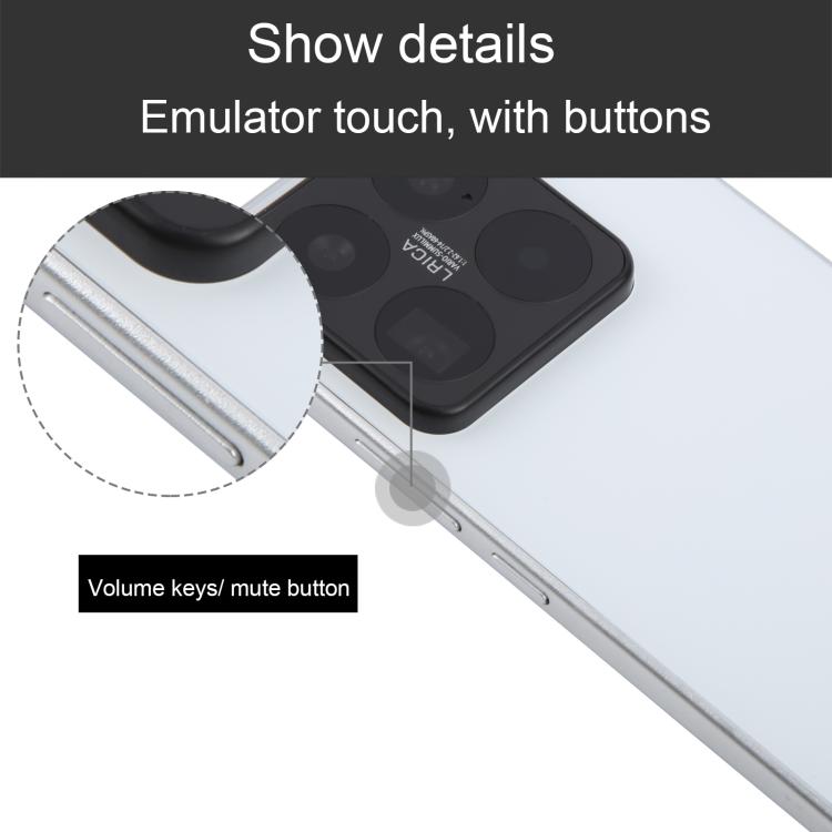 For Xiaomi 15 Pro Black Screen Non-Working Fake Dummy Display Model (White) - For Xiaomi by PMC Jewellery | Online Shopping South Africa | PMC Jewellery | Buy Now Pay Later Mobicred