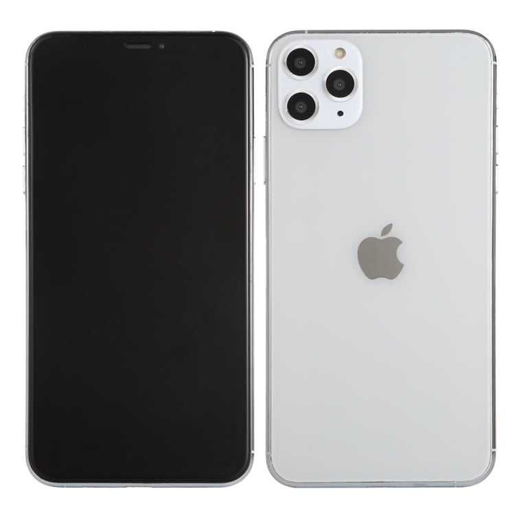 For iPhone 11 Pro Black Screen Non-Working Fake Dummy Display Model (Silver)