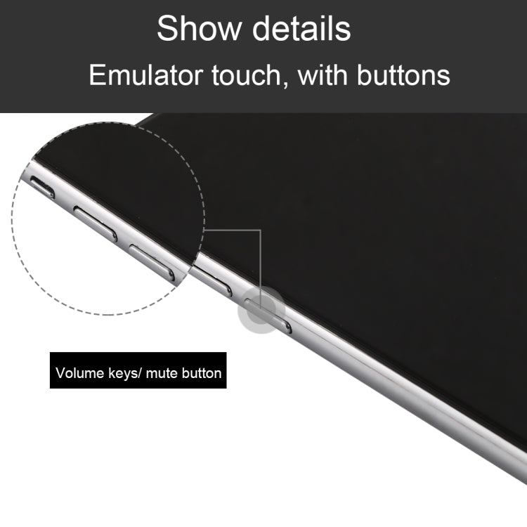 For iPhone 11 Pro Black Screen Non-Working Fake Dummy Display Model (Silver)