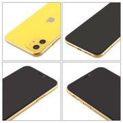 For iPhone 11 Black Screen Non-Working Fake Dummy Display Model (Yellow)