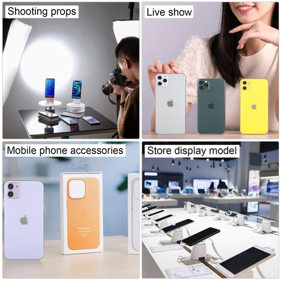For iPhone 11 Black Screen Non-Working Fake Dummy Display Model (Yellow)
