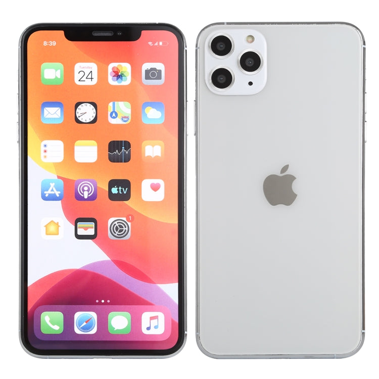 For iPhone 11 Pro Color Screen Non-Working Fake Dummy Display Model (Silver)