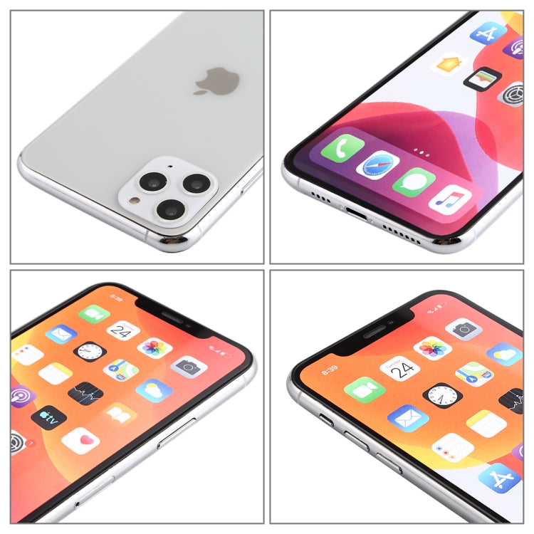 For iPhone 11 Pro Color Screen Non-Working Fake Dummy Display Model (Silver)