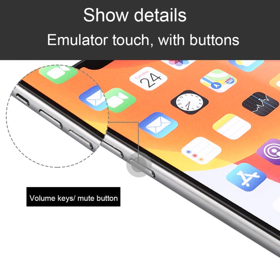 For iPhone 11 Pro Color Screen Non-Working Fake Dummy Display Model (Silver)
