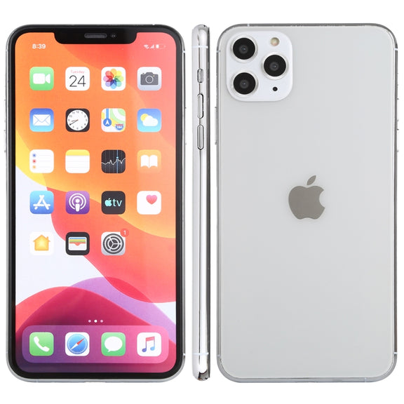 For iPhone 11 Pro Color Screen Non-Working Fake Dummy Display Model (Silver)