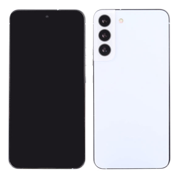 For Samsung Galaxy S22 5G Black Screen Non-Working Fake Dummy Display Model (White)