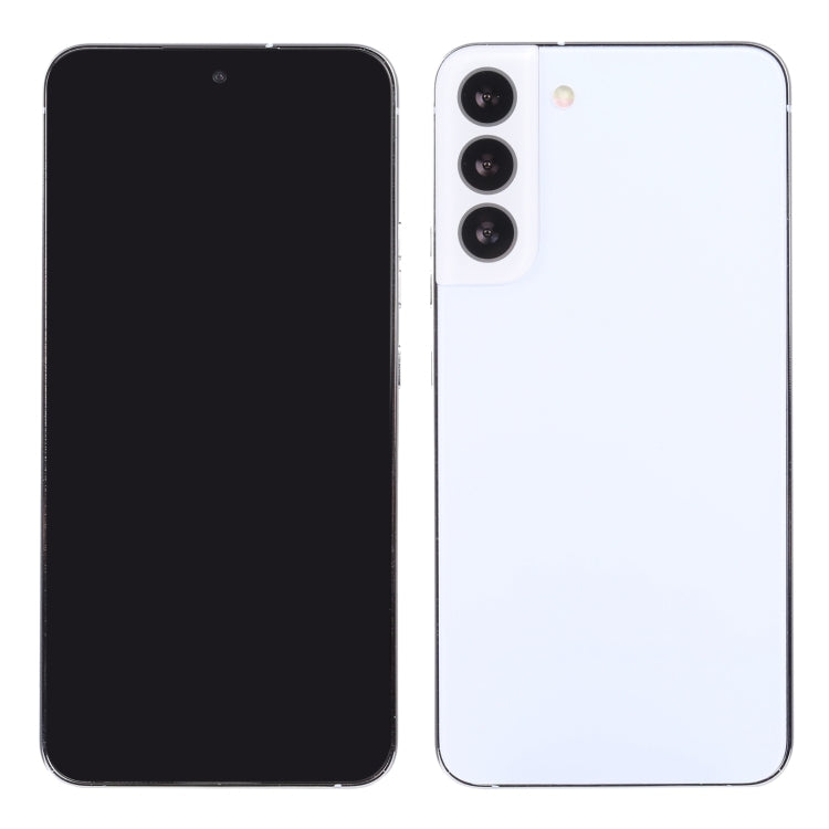 For Samsung Galaxy S22 5G Black Screen Non-Working Fake Dummy Display Model (White)