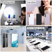 For Samsung Galaxy S22 5G Black Screen Non-Working Fake Dummy Display Model (White)