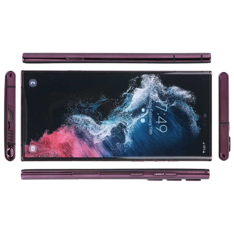 For Samsung Galaxy S22 Ultra 5G Color Screen Non-Working Fake Dummy Display Model(Purple) - For Galaxy by PMC TechLife | Online Shopping South Africa | PMC TechLife