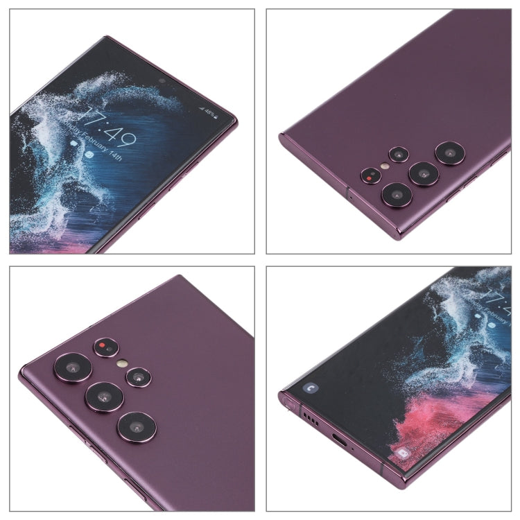 For Samsung Galaxy S22 Ultra 5G Color Screen Non-Working Fake Dummy Display Model(Purple) - For Galaxy by PMC TechLife | Online Shopping South Africa | PMC TechLife