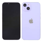 For iPhone 14 Black Screen Non-Working Fake Dummy Display Model(Purple)