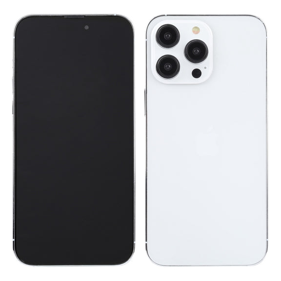 For iPhone 14 Pro Black Screen Non-Working Fake Dummy Display Model (Silver)