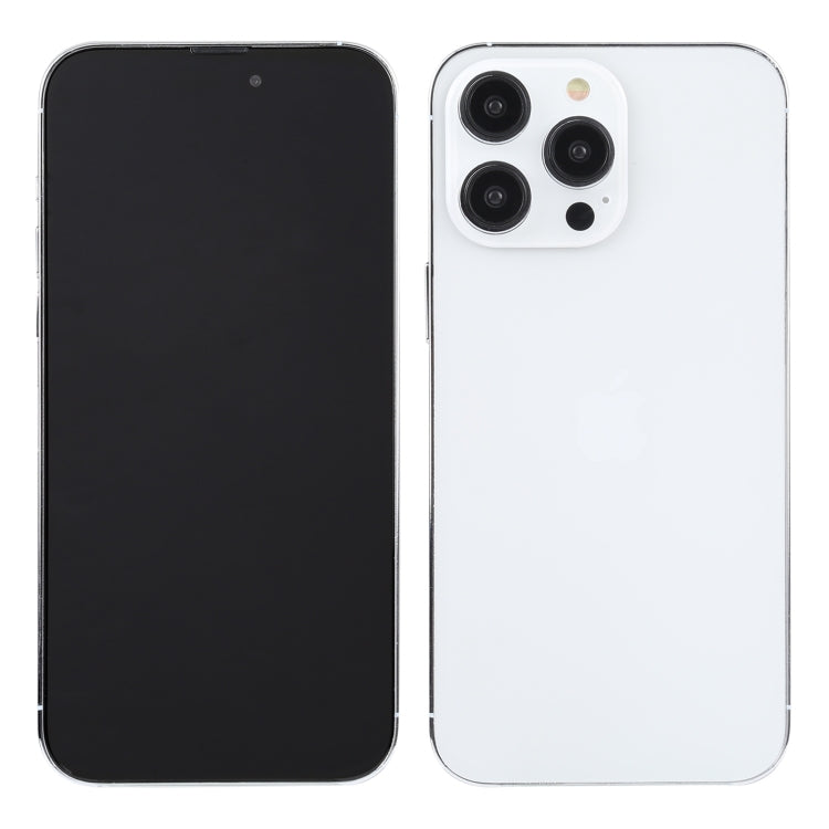 For iPhone 14 Pro Black Screen Non-Working Fake Dummy Display Model (Silver)