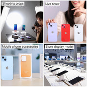 For iPhone 14 Plus Black Screen Non-Working Fake Dummy Display Model(Purple)