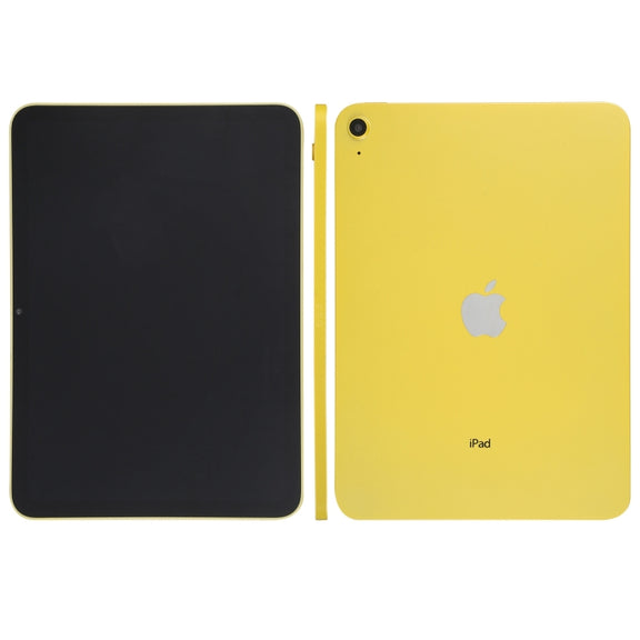 For iPad 10th Gen 10.9 2022 Black Screen Non-Working Fake Dummy Display Model(Yellow)