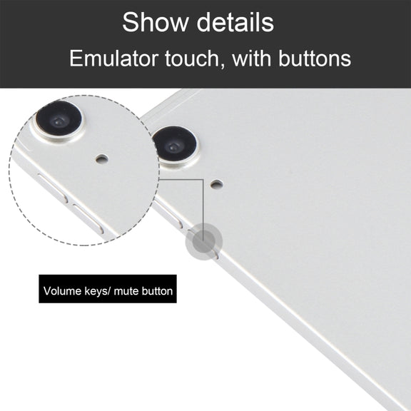 For iPad Air 11 2024 Color Screen Non-Working Fake Dummy Display Model (Silver)