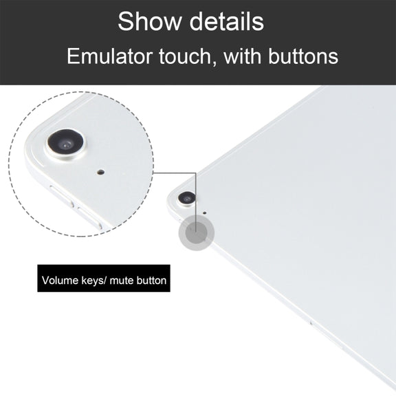 For iPad Air 13 2024 Black Screen Non-Working Fake Dummy Display Model (White)