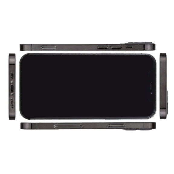 For iPhone 12 Pro Black Screen Non-Working Fake Dummy Display Model, Light Version(Black)