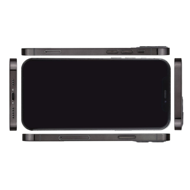 For iPhone 12 Pro Black Screen Non-Working Fake Dummy Display Model, Light Version(Black)